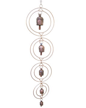 Multi bell ring handmade chime