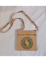Handmade jute sling bag-1